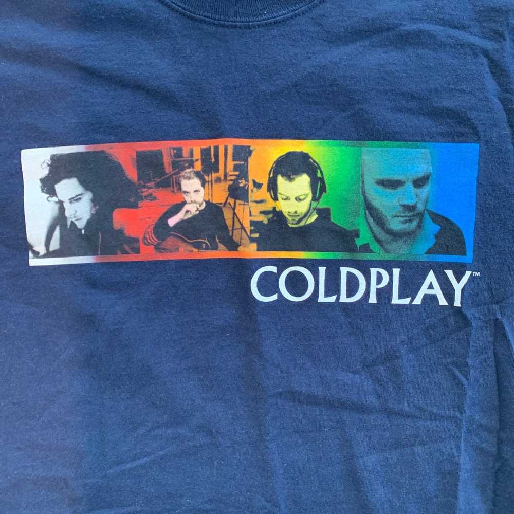 Coldplay Vintage 2005 Twisted Logic (X&Y) concert… - image 2