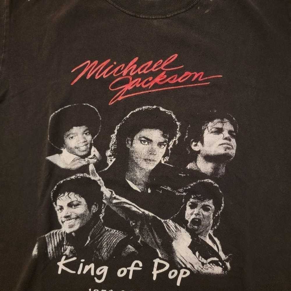 Vintage Michael Jackson Memorial Shirt - image 2