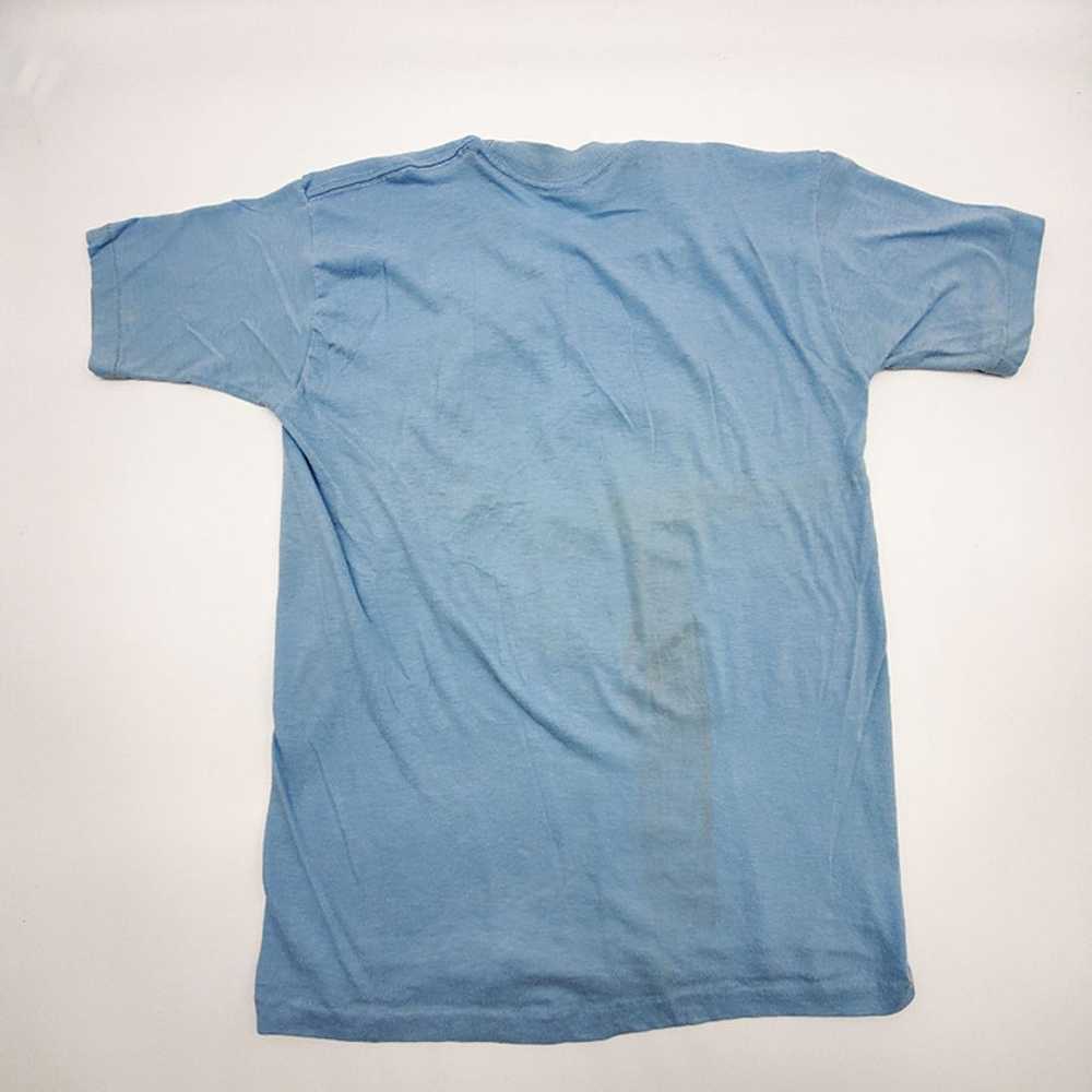 1981 Atari Asteroids Baby Blue Small Official T S… - image 7