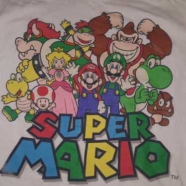 Vintage Super Mario Shirt Small Nintendo - image 1