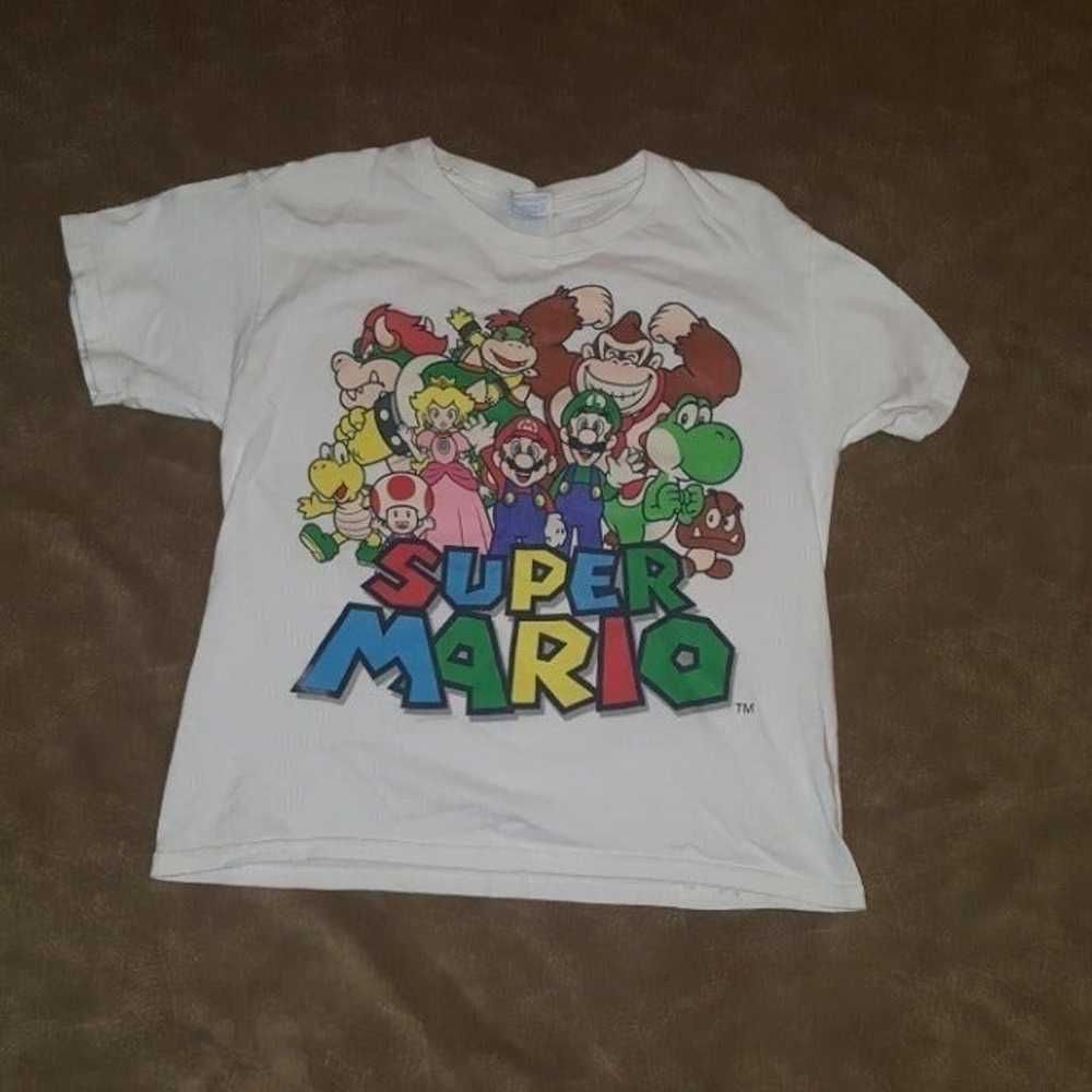 Vintage Super Mario Shirt Small Nintendo - image 2