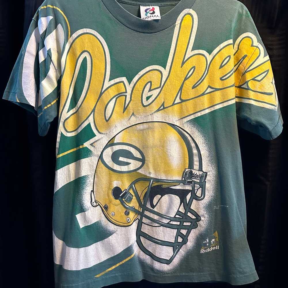 Vintage Green Bay Packers Shirt - image 1