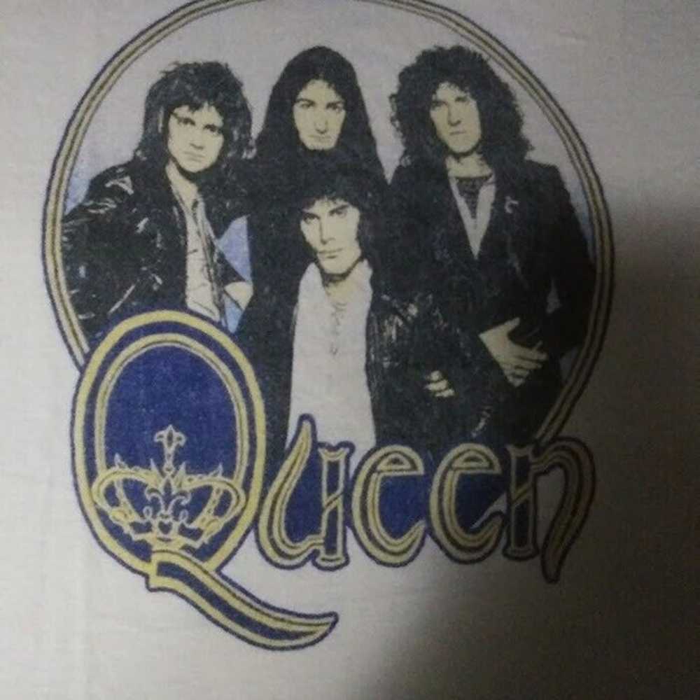 Vintage Queen 1970s Rock Band Freddie Mercury Bri… - image 2