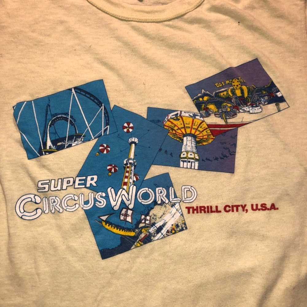 Vintage 70s/80s Super Circus World Tee - image 5