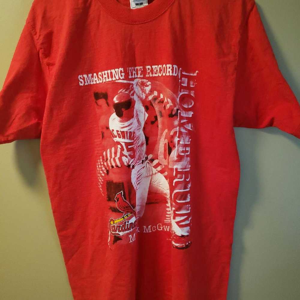 1998 Mark McGwire homerun shirt vintage - image 3