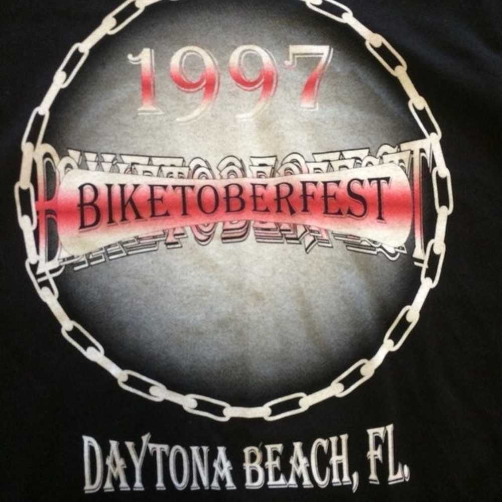 Vintage biker tee - image 2