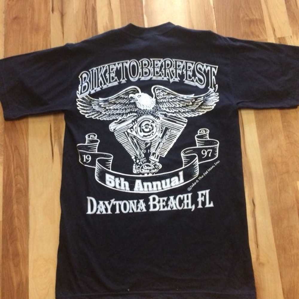 Vintage biker tee - image 4