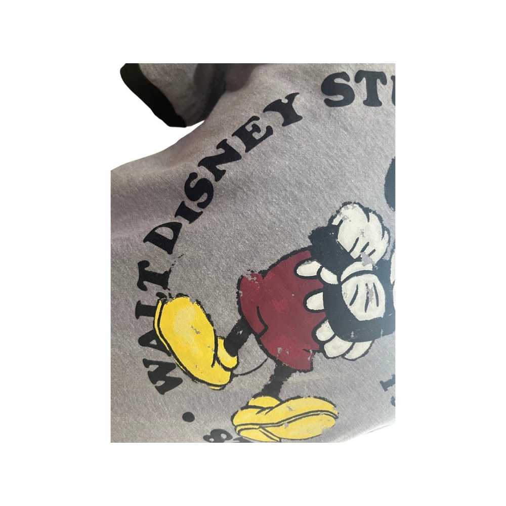 Disney Mickey Mouse gray ringer t-shirt - image 11