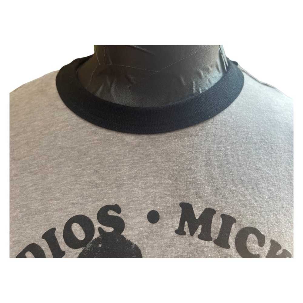 Disney Mickey Mouse gray ringer t-shirt - image 5