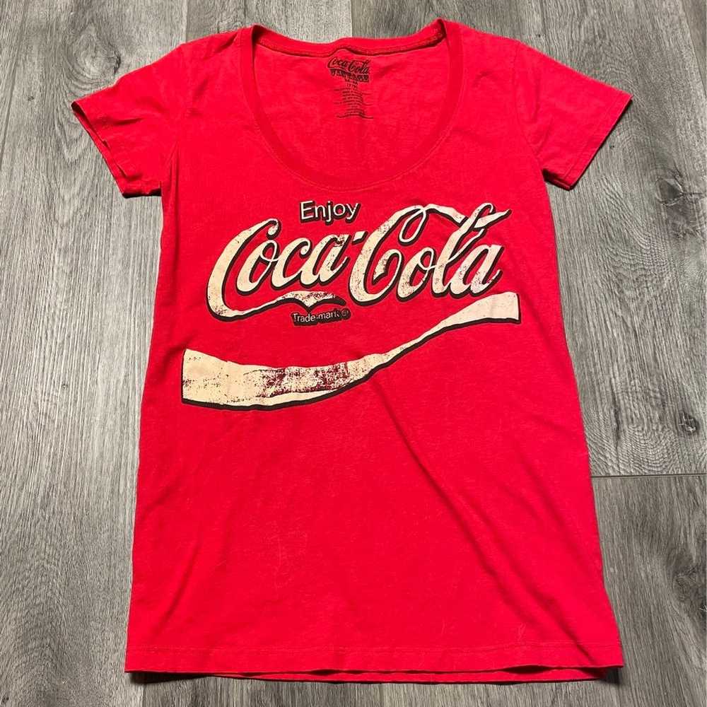 Womens coca-cola shirt - image 1