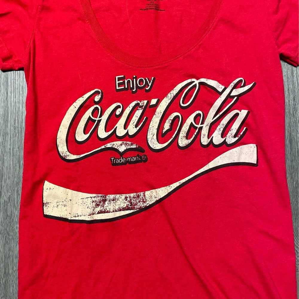 Womens coca-cola shirt - image 2