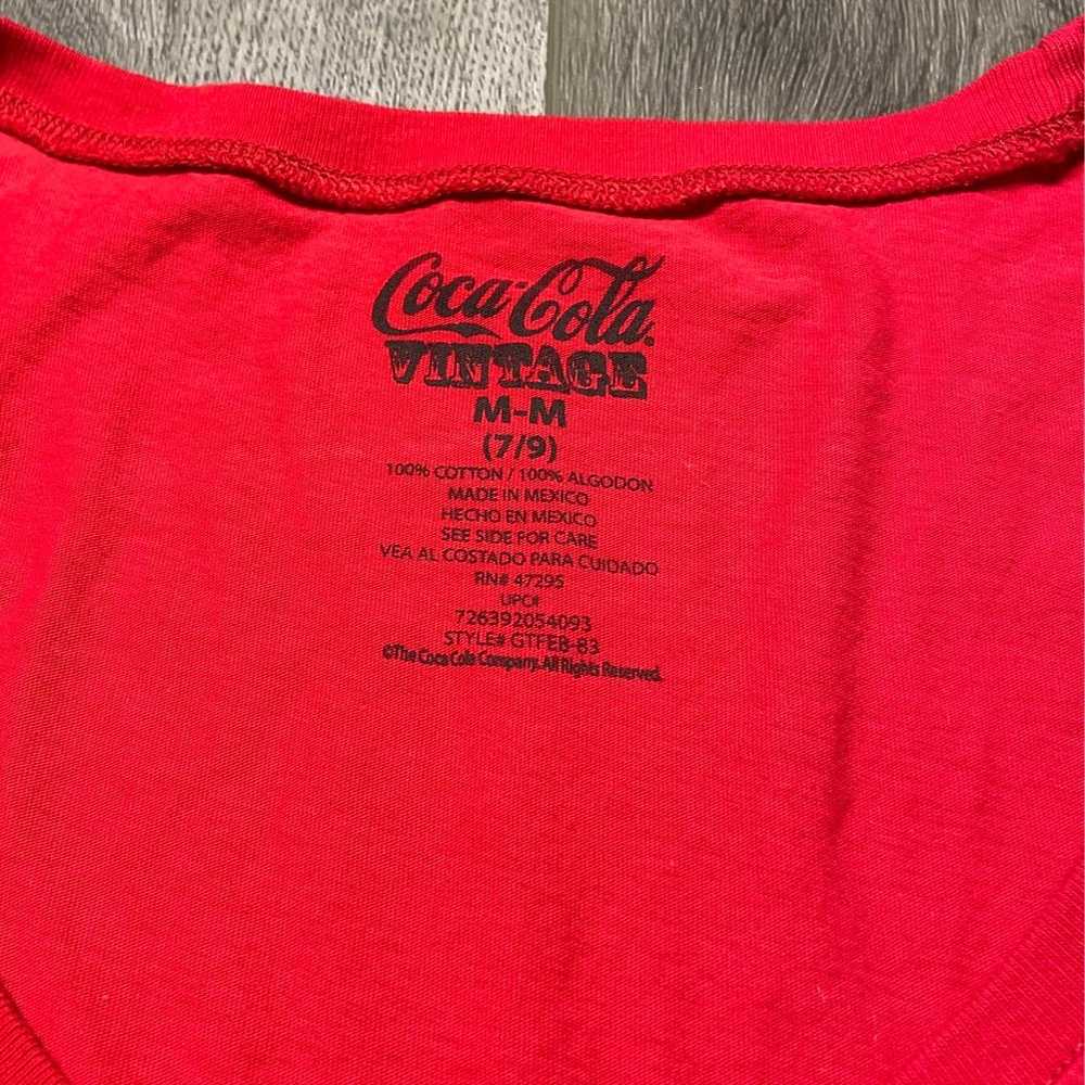 Womens coca-cola shirt - image 3