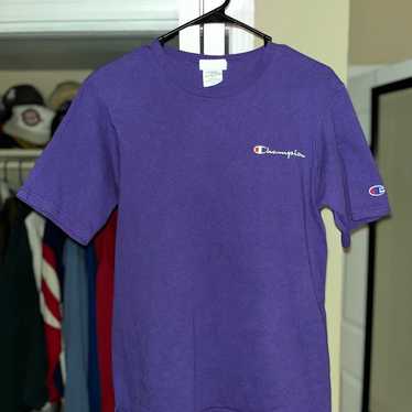 Vintage Purple Champion Shirt Size M - image 1