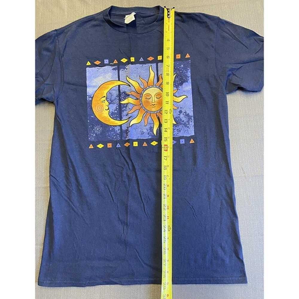 Y2K Vintage Delta Pro Weight Sun & Moon Blue Grap… - image 4