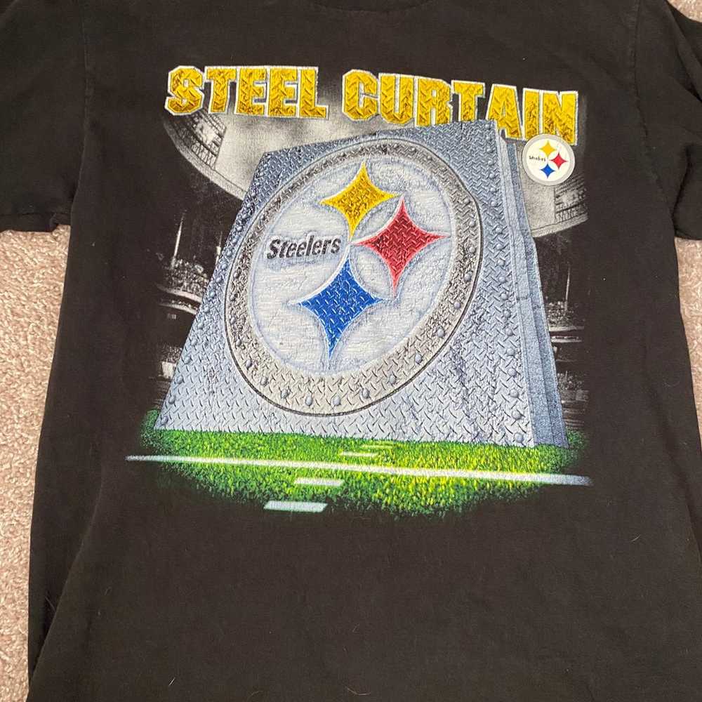 Lee Sports Steelers Vintage Tee - image 1