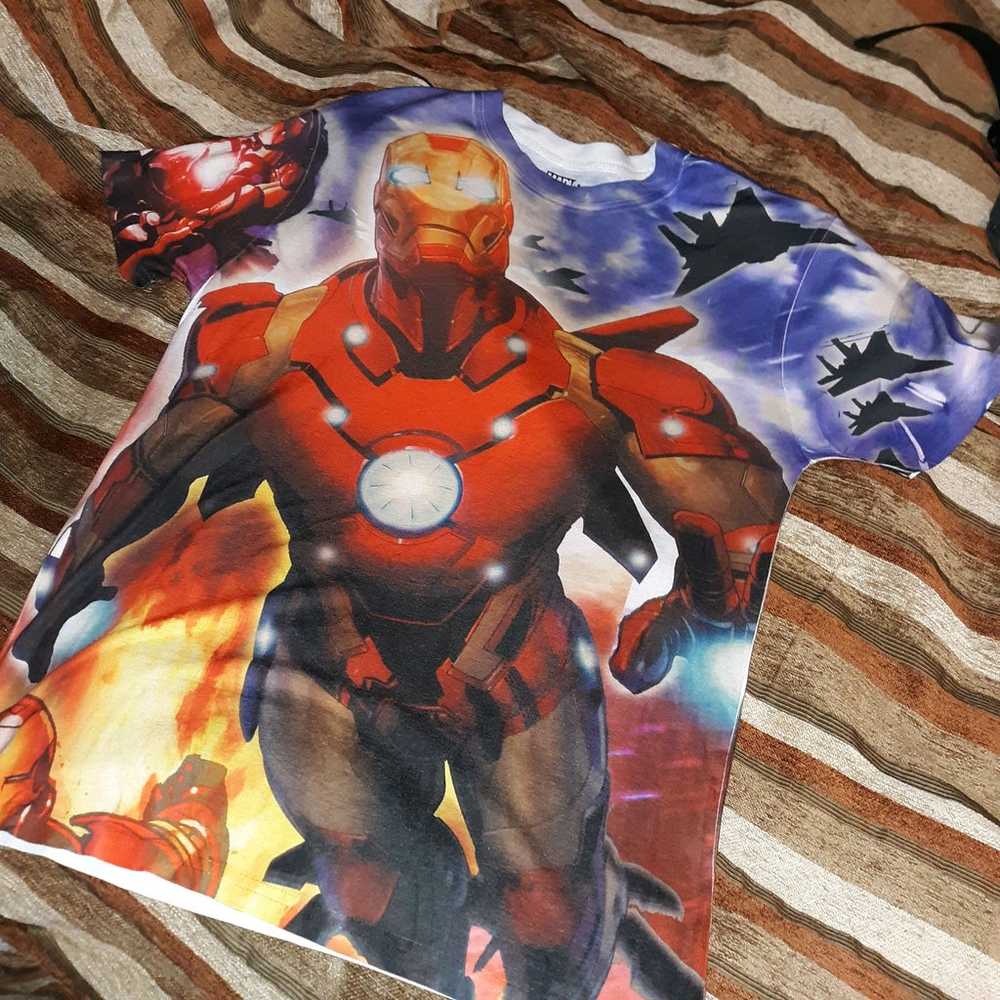 Marvel iron man print t Shirt - image 1