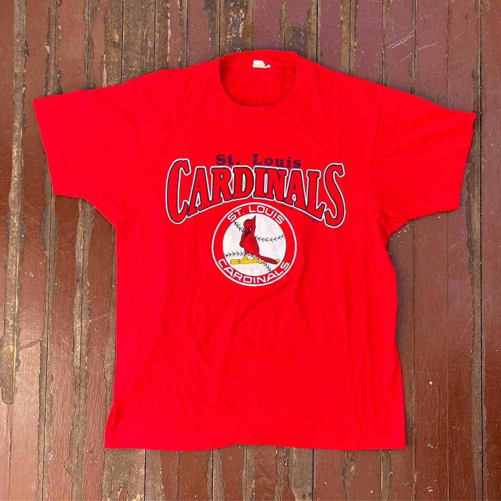 Vintage 1987 St. Louis Cardinals MLB T-Shirt - image 1