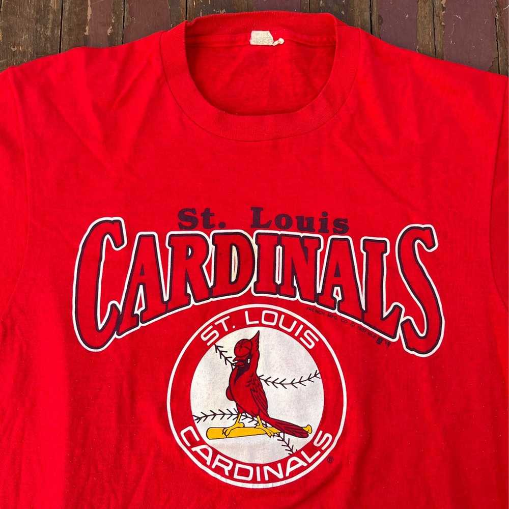Vintage 1987 St. Louis Cardinals MLB T-Shirt - image 3