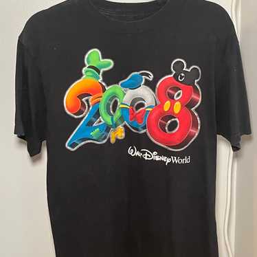 Walt Disney World 2008 Tshirt Size M - image 1