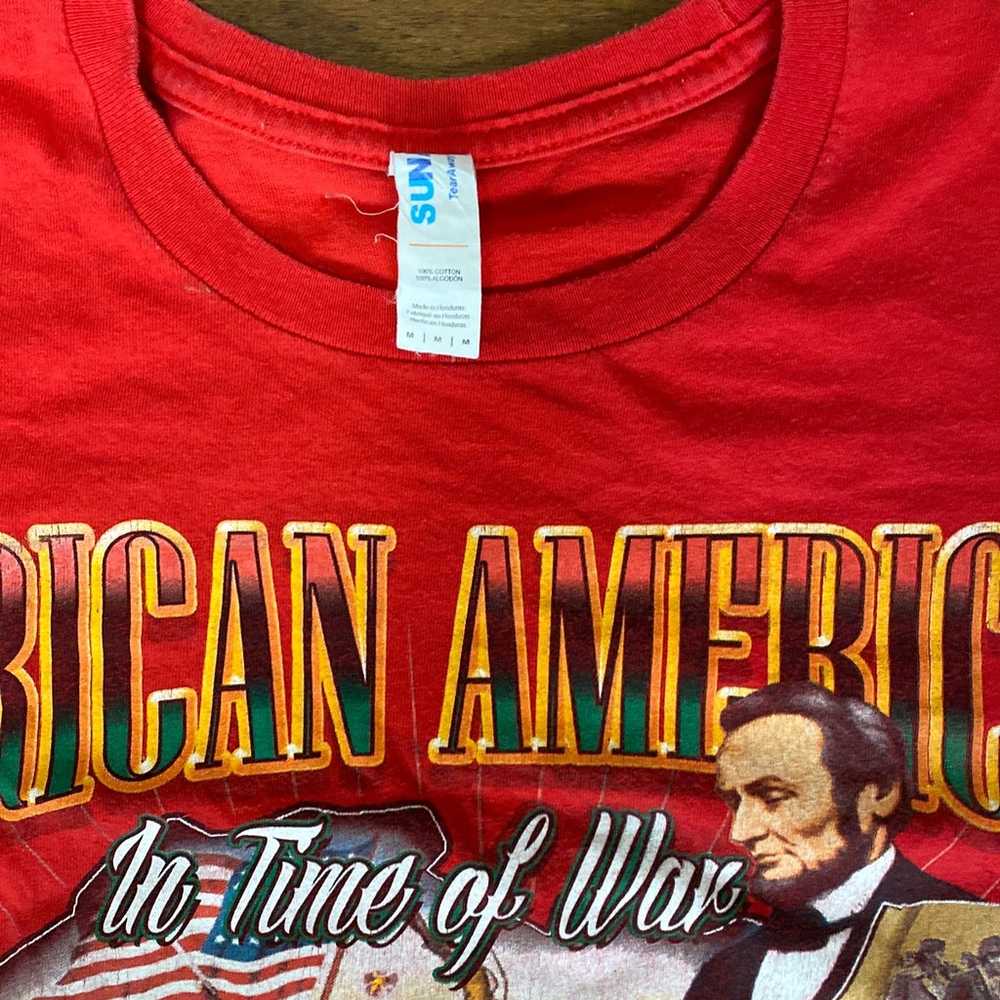 Vintage African American Black History T shirt Me… - image 3