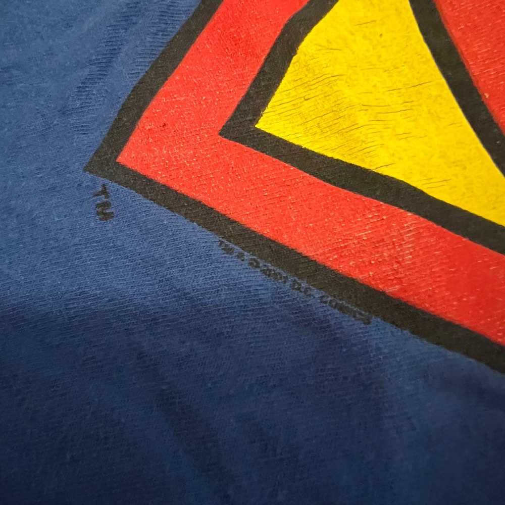Vintage Warner Bros Superman 2001 Shirt - image 4