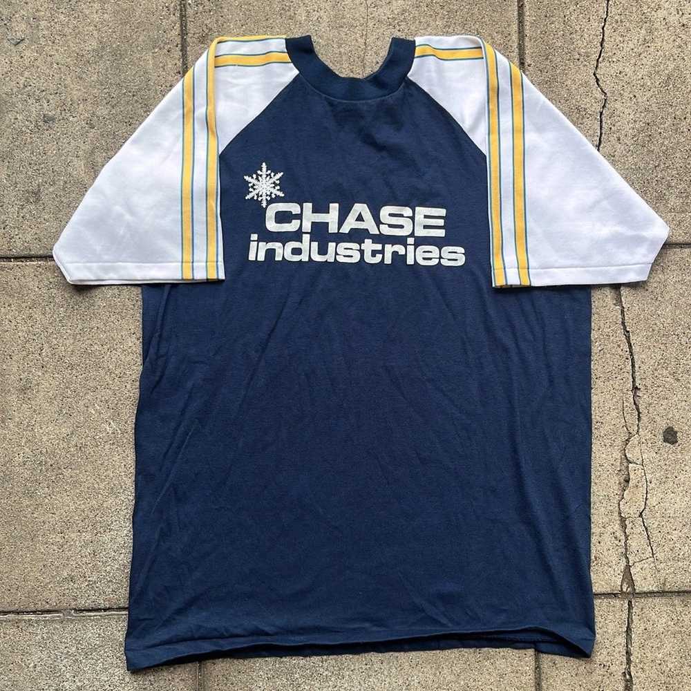 Vintage 1980’s Chase Industries T-Shirt - image 1