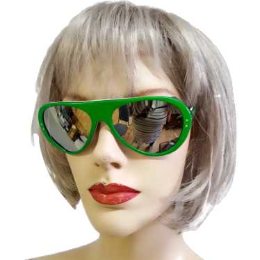 60s French Lucite Colored Ski Sunglasses