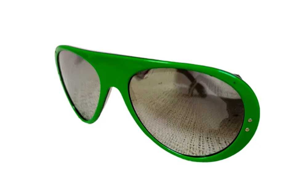 60s French Lucite Colored Ski Sunglasses - image 2