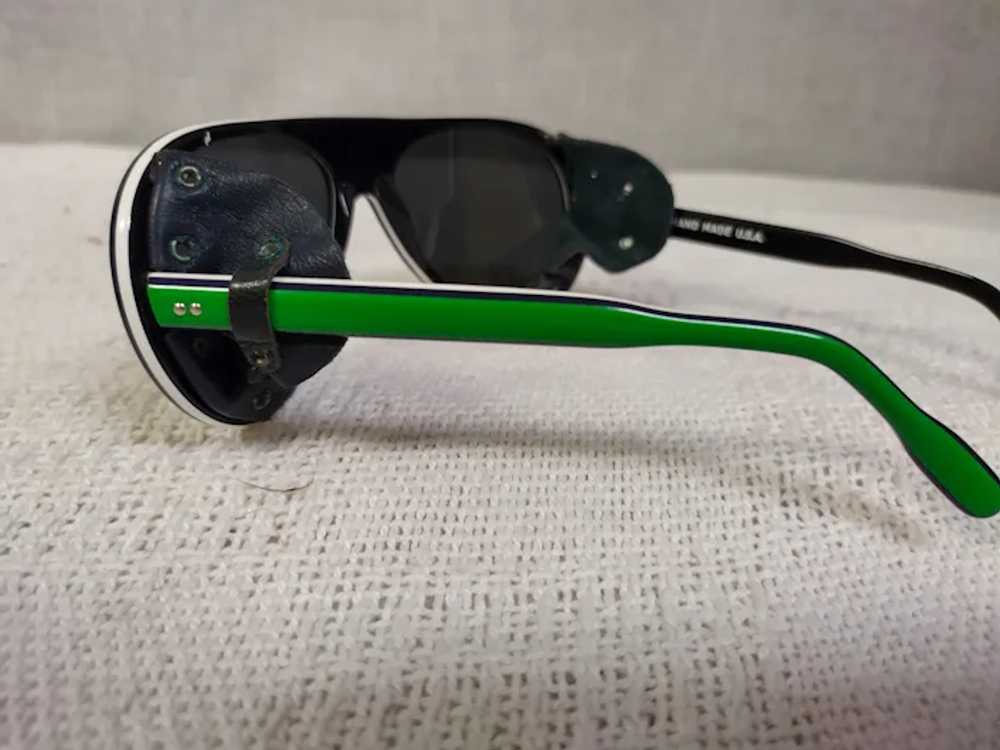 60s French Lucite Colored Ski Sunglasses - image 4