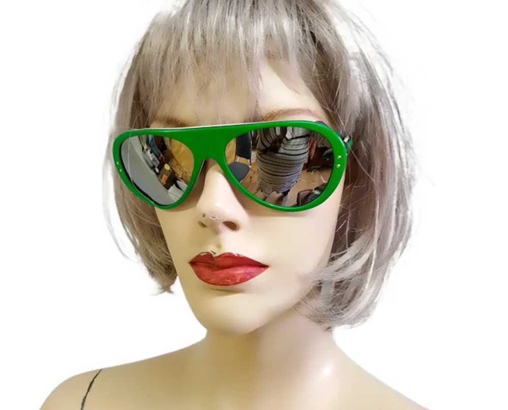60s French Lucite Colored Ski Sunglasses - image 6