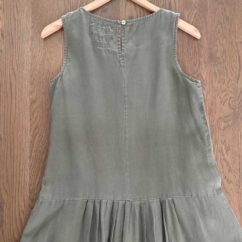 Anthropologie Malvin I Love Linen Midi Dress in O… - image 8