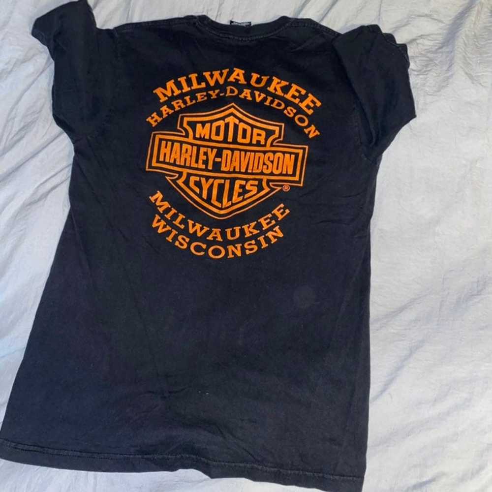 Harley-Davidson milwaukee t shirt vintag - image 4