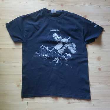 Halo 4 Gamestop Exclusive T-Shirt Black Logo Spar… - image 1