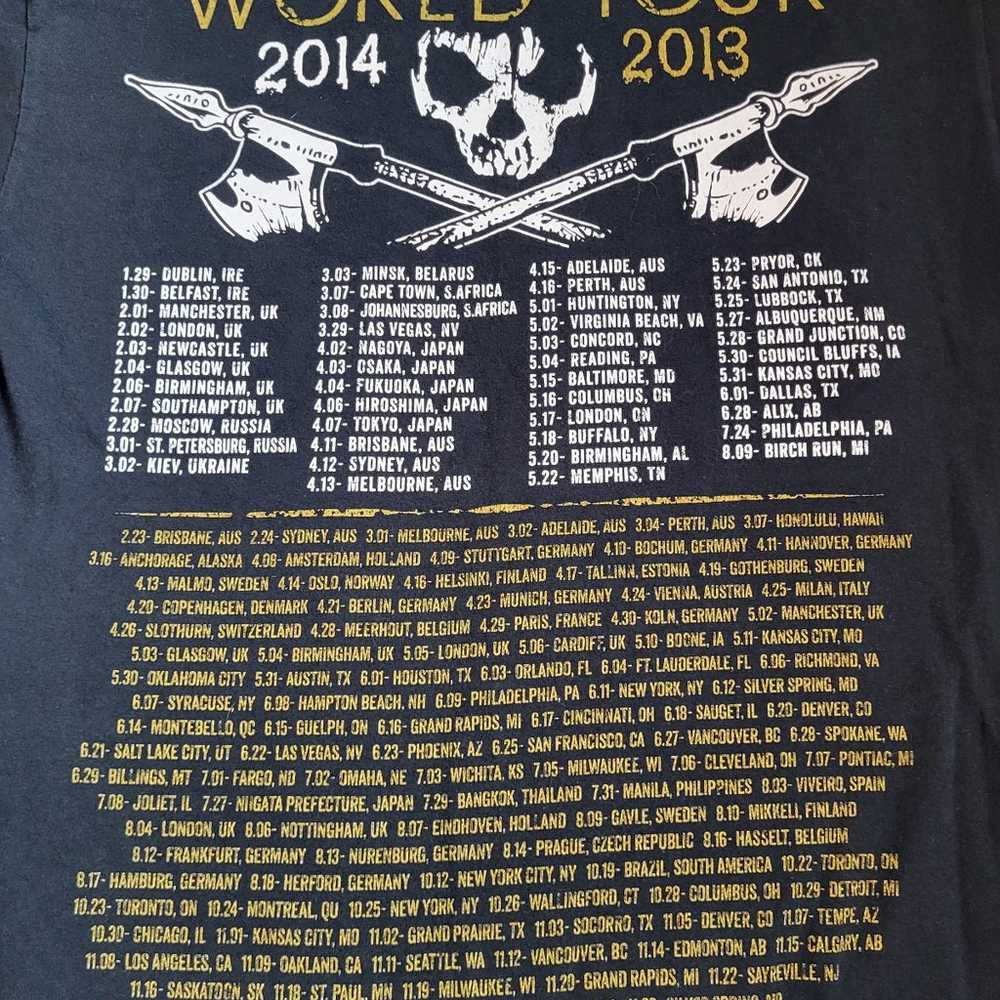 Killswitch engage metal y2k band tee tour shirt - image 5