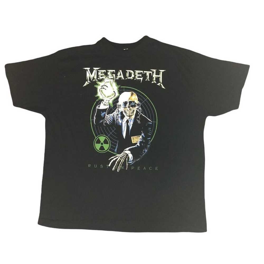 Vintage Megadeath band t shirt - image 1