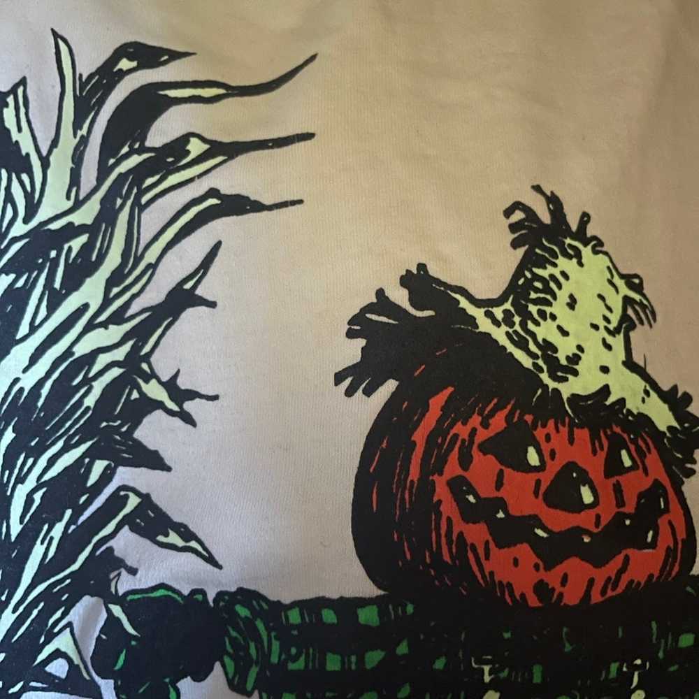 Vintage 90’s Halloween Scare Crow Pumpkin Glow In… - image 6