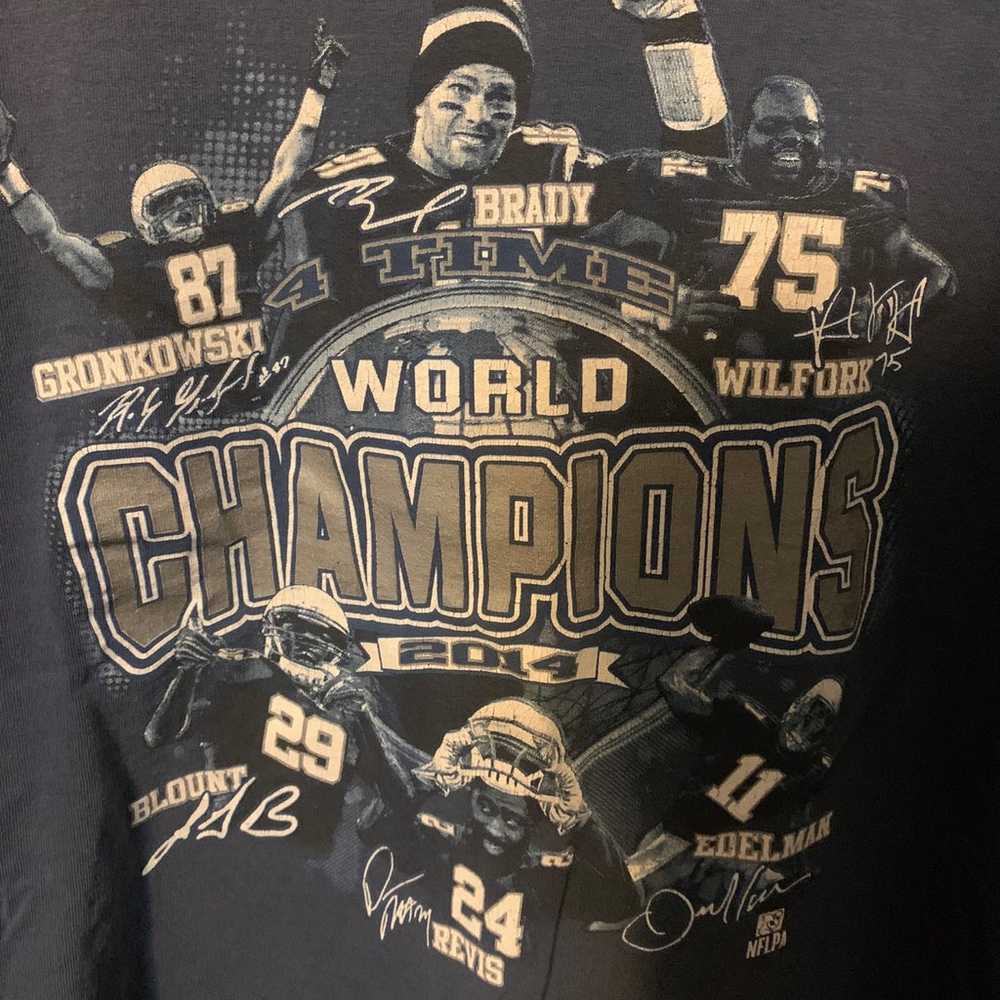 2014 New England Patriots Super Bowl Shirt - image 2
