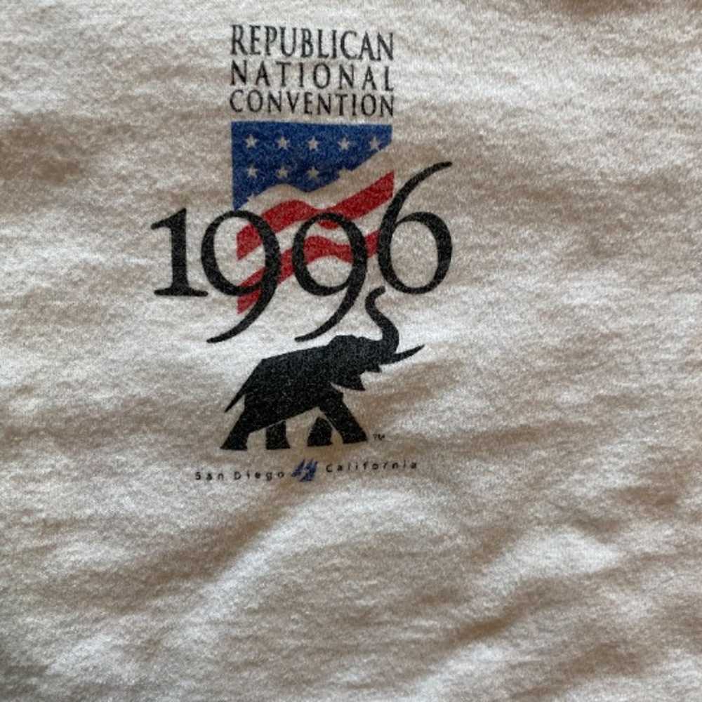 Vintage 1996 Republican National Shirt - image 3