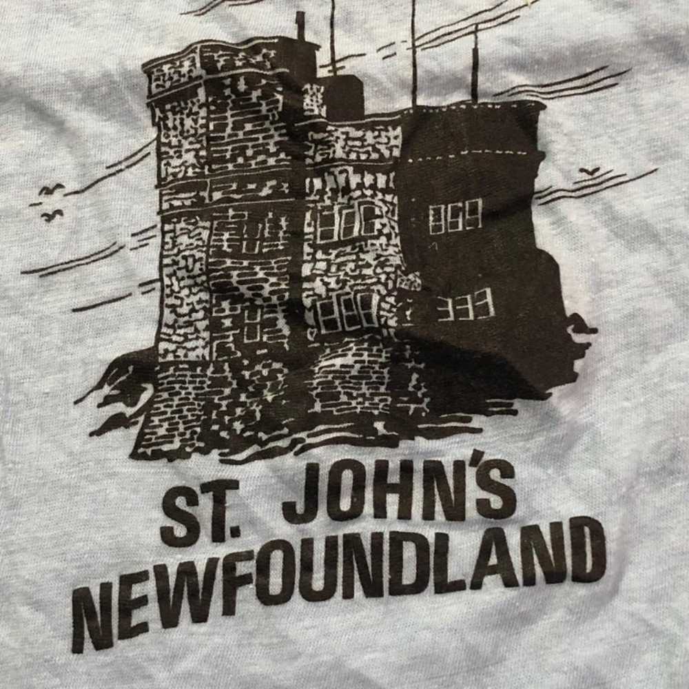 Vintage St. John’s Newfoundland Ringer T - image 4