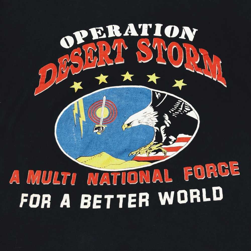 Vintage Operation Desert Storm T-shirt - image 2