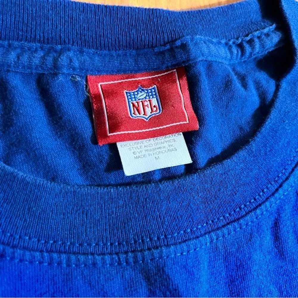 Vintage Indianapolis Colts NFL T-Shirt Blue Mens … - image 3