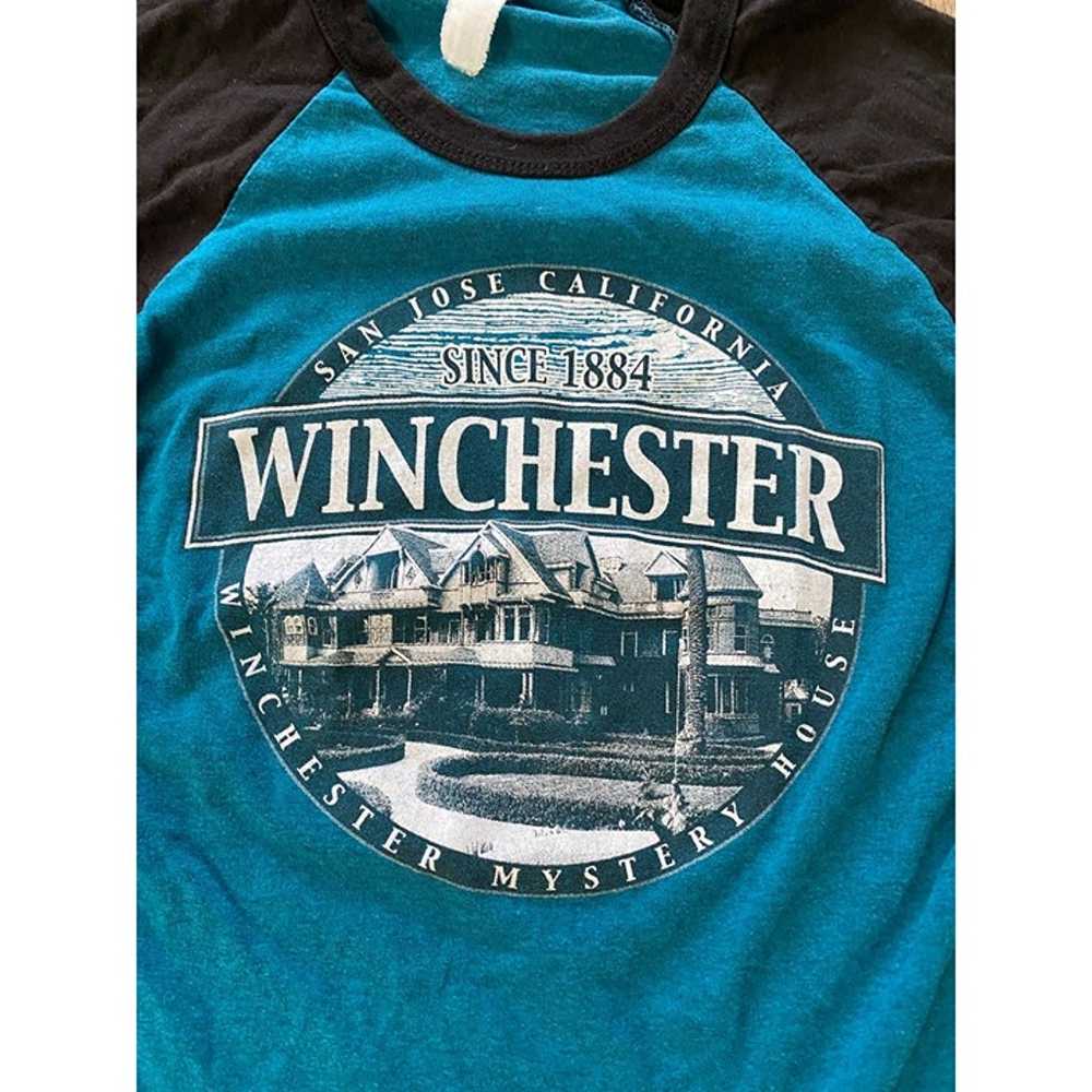Vintage Winchester Mystery House Baseball Tee - image 2