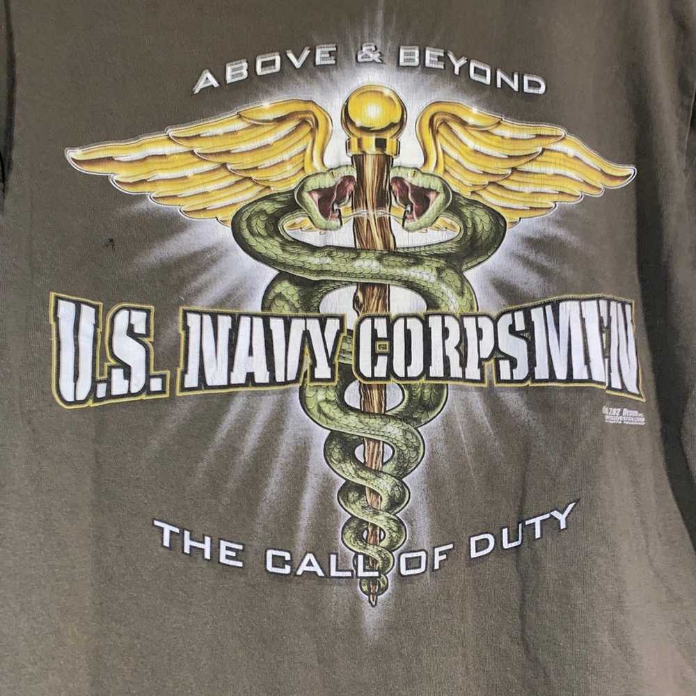 Vintage US Navy corpsman shirt - image 2