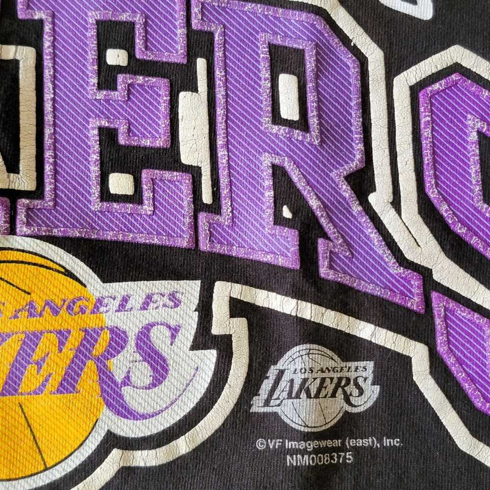 Vintage Lee LA Lakers Tee Shirt Kobe - image 3