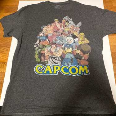 Classic Vintage Capcom Character T-Shirt - image 1