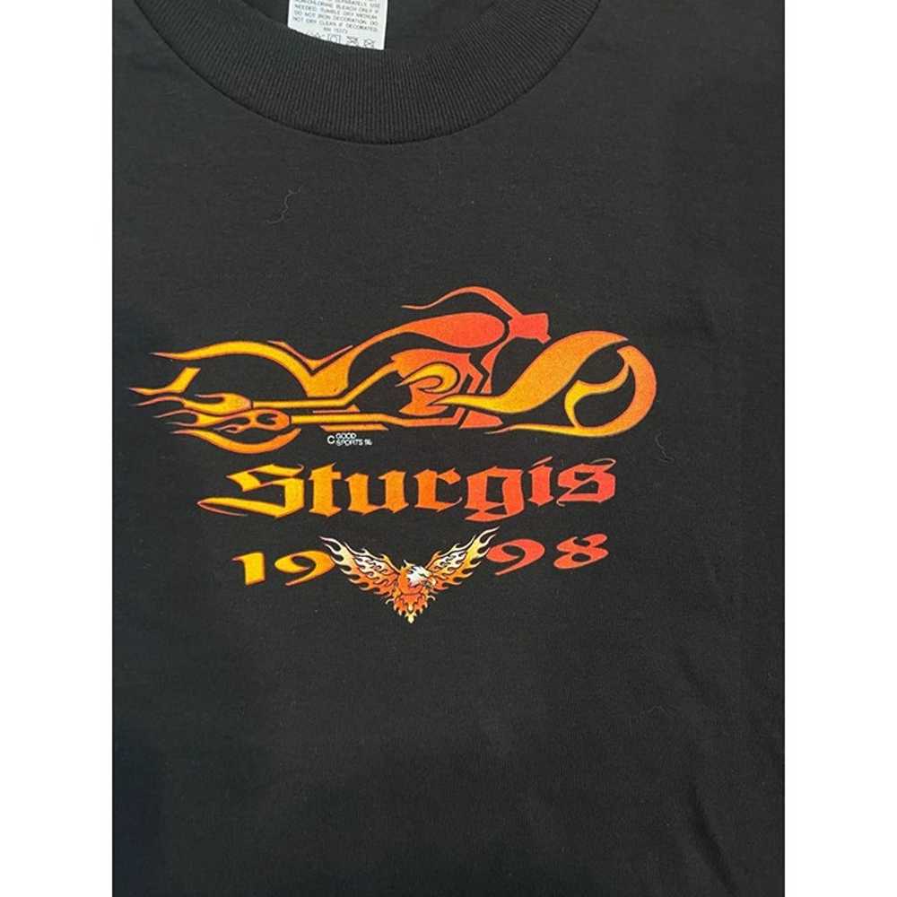 Vintage Rare 1998 Sturgis Black Hills Rally Biker… - image 2