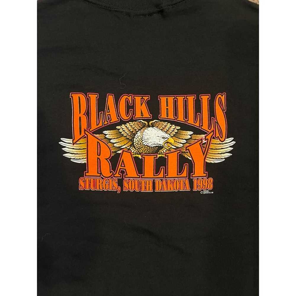 Vintage Rare 1998 Sturgis Black Hills Rally Biker… - image 3