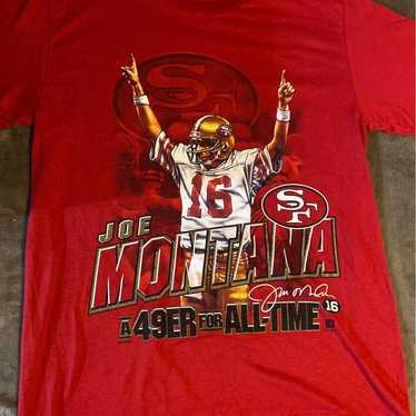 NOS 70s Vintage San Francisco 49ers 4 Patch Football Joe Montana Original 