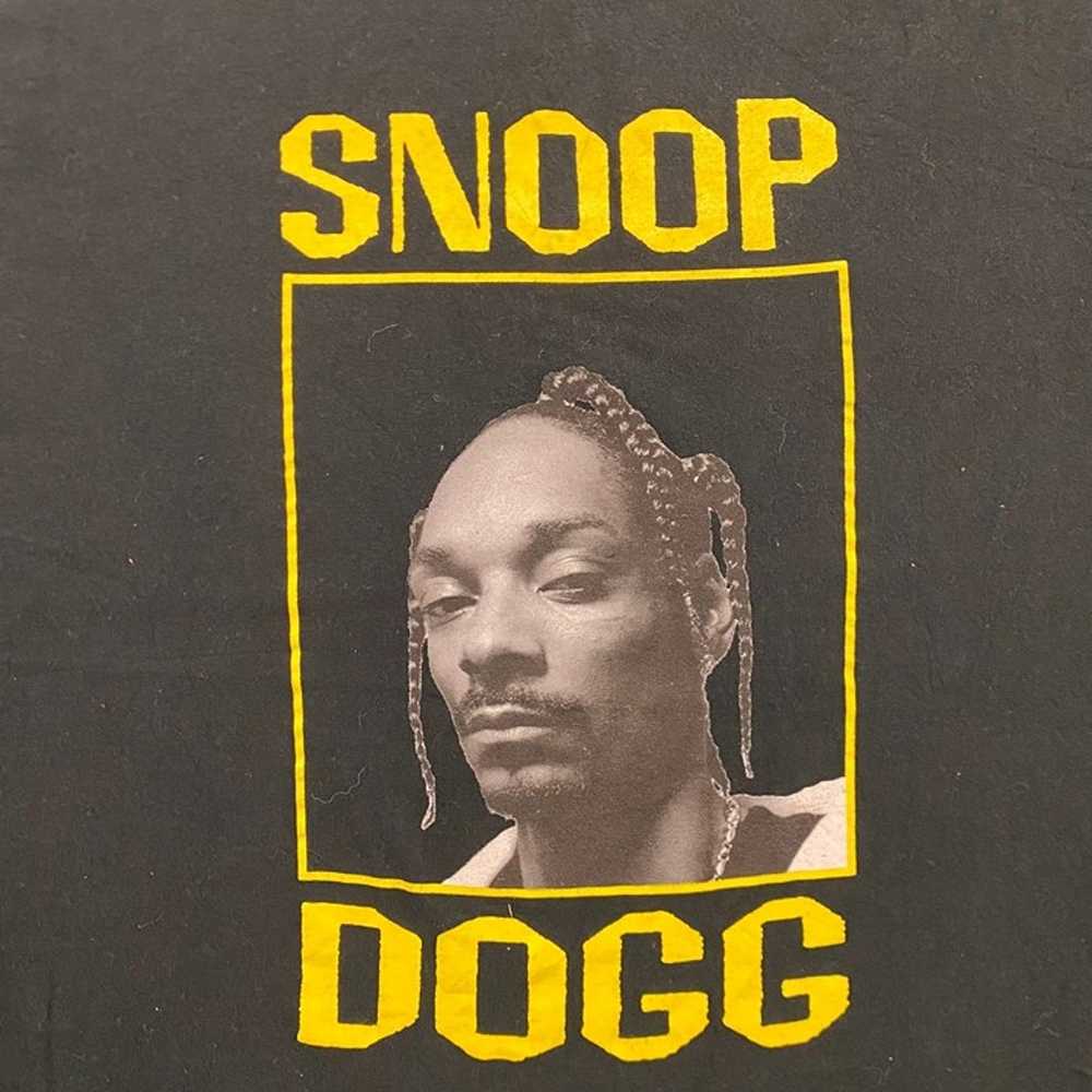 Vintage Y2K Essential Snoop Dogg Gangster Rap T-S… - image 3