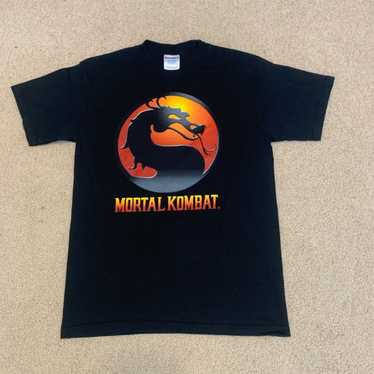 MORTAL KOMBAT T-shirt 1993 KANO Tee one sided Black GILDAN T SHIRT